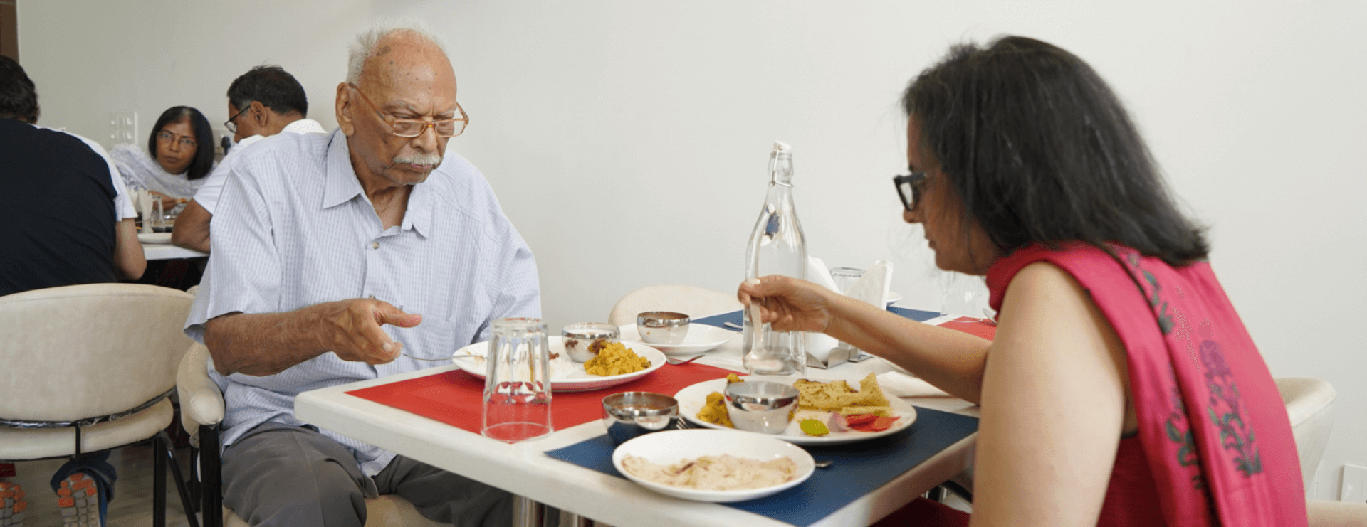 Dine-In Services for Elderly - Vardaan Senior Living